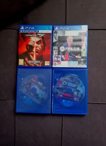 морозильный камера: Продам набор для пс 4 Указаны цены на фото: - Tekken 7 — 1500 - FIFA — 1