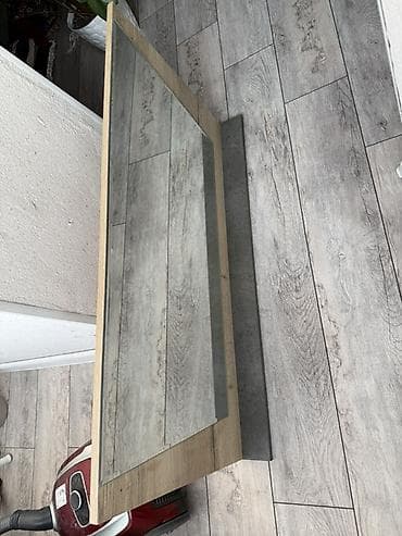 Коробки: Настенное зеркало с полкой/панелью - Тип: прямоугольное зеркало на — 2