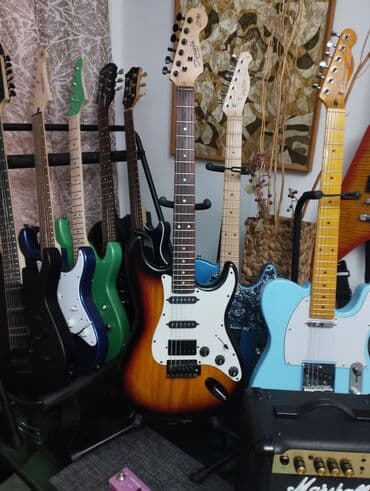 Электрогитары новые и б/у, все отличного качества!!!Отстроенные