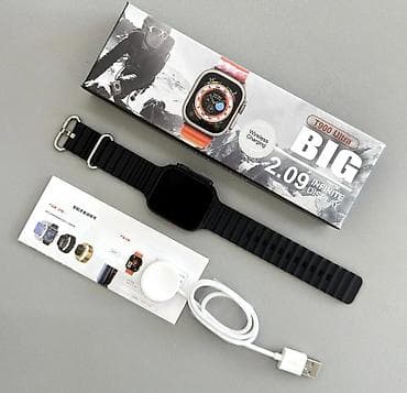 garmin 7x: Смарт-часы T900 Ultra BIG - Экран: 2.09" Infinity Display — крупный — 2