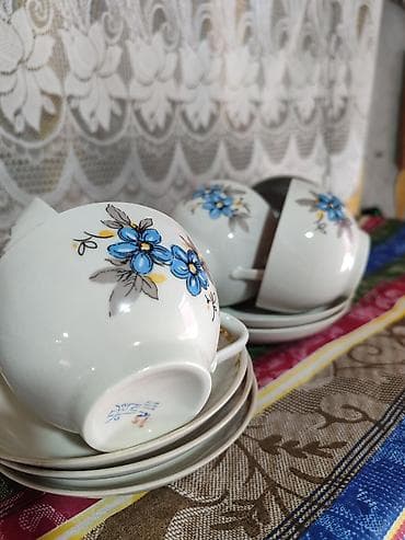 кружки бу: Продаю чайные, кофейные сервизы, сахарницы и много другого — 3