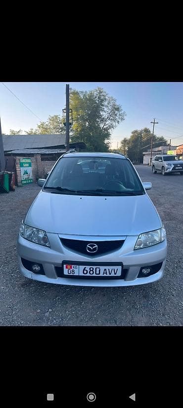 зеркела: Mazda PREMACY: 2001 г., 1.8 л, Кол менен иштөөчү, Бензин, Универсал — 1