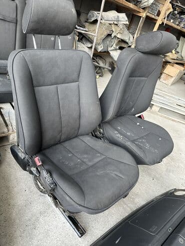 шторы на дом интернет магазин: Комплект сидений, Велюр, Mercedes-Benz 2000 г., Б/у, Оригинал — 3