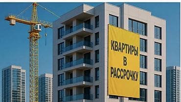 расрочка квартира: 1 комната, 51 м², 4 этаж — 1