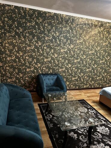 1 комнатные квартиры ош: 1 комната, 33 м², С мебелью — 2