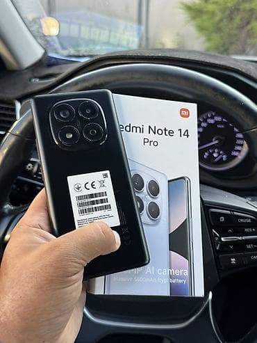 редми 8 ош: Redmi, Redmi Note 14 Pro, Б/у, 256 ГБ, цвет - Черный, 2 SIM — 2