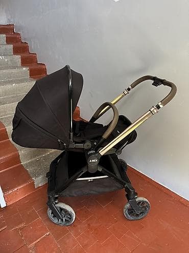 chicco echo: Прогулочная коляска A-BEX (черная) - Универсальная прогулочная модель — 4