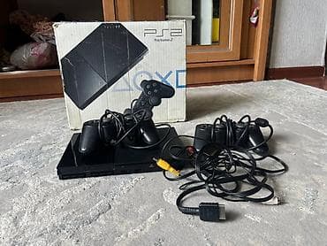 sony play 5: Продаю PS2 (PlayStation 2) в коробке с 2 джойстиками. Полностью — 2