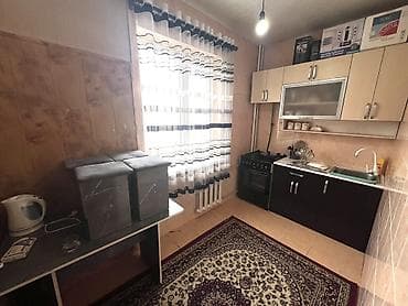 квартира убактылуу: 1 бөлмө, 35 м², 105-серия, 6 кабат, Эски ремонт — 1