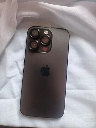 Apple iPhone: IPhone 14 Pro, Б/у, 128 ГБ, Черный, Защитное стекло, 92 % — 1