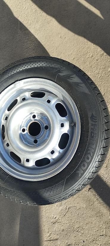 good year: Шины 185 / R 14, Зима, Б/у, 1 шт, Легковые, Hankook — 1