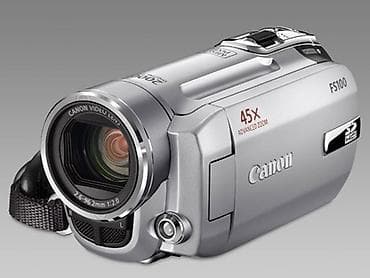 lens: Видеокамера Canon FS100 - Компактная цифровая видеокамера серии FS. - — 1