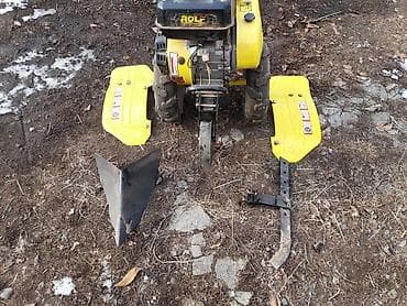 r15 100 4: Мотоблок ROLF (бензиновый), желтый цвет. Универсальный агрегат для — 3