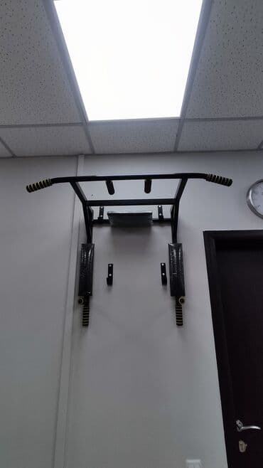 брусья и турник для дома: Турник, 3 в 1, Настенный, Новый, Платная доставка, Самовывоз — 1