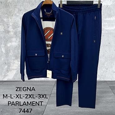 Личные вещи: Мужской спортивный костюм ZEGNA, модель - Комплектация: куртка на — 2