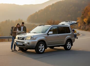 покупаем шины бу на переработку цена: Nissan X-Trail: 2003 г., 2 л, Автомат, Бензиновая, Кроссовер — 1