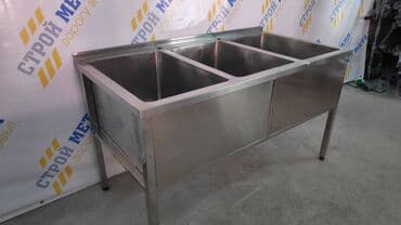 нержавейка мойка: Мойка из нержавеющей стали, любой размер, любое количество секций — 6