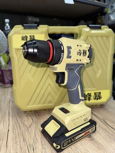 строителный инструмент: Шуруповерт FengBao Модель 8210 2 АКБ по 2Ah Кейс Зарядка 60Hм 10 — 1