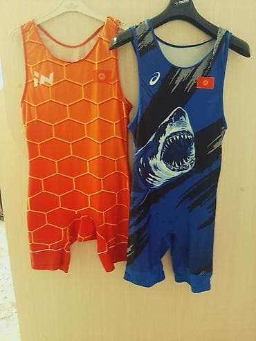 Мужская одежда: Мужской спортивный костюм, L, Asics, Новый, цвет - Красный, Самовывоз — 2