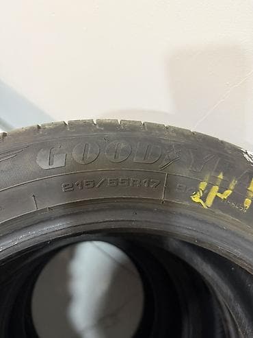 17: Шины 215 / 55 / R 17, Лето, Б/у, Комплект, Легковые, GoodYear — 5