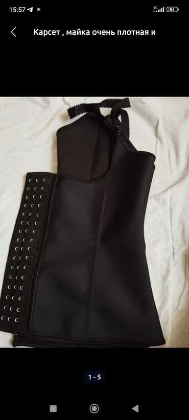 латексные: Карсет майка для уменьшения талии, ткань латекс, очень прочный им — 2
