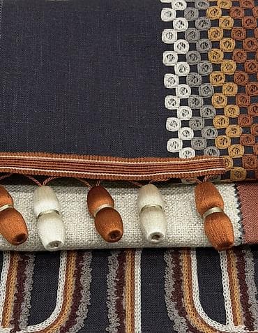 double a: Жаккард, С кистями, Изготовление на заказ, Для спальни — 2