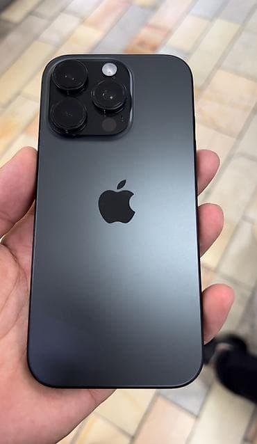 iphone 6с: IPhone 16 Pro, Black Titanium, 94 % — 3