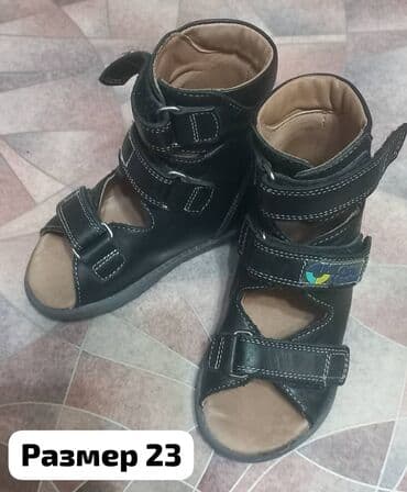детская обувь ортопедическая: Обувь ортопедическая. В хорошем состоянии. Кожанная. Заказывали в — 1