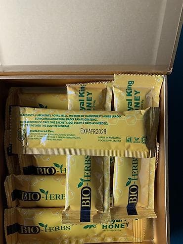 Личные вещи: Королевский мёд для мужского здоровья BIO-HERBS (Royal King Honey) - — 8