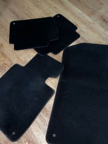 Родные Ворсовые Полики Для салона BMW, цвет - Черный, Б/у, Самовывоз, Платная доставка
