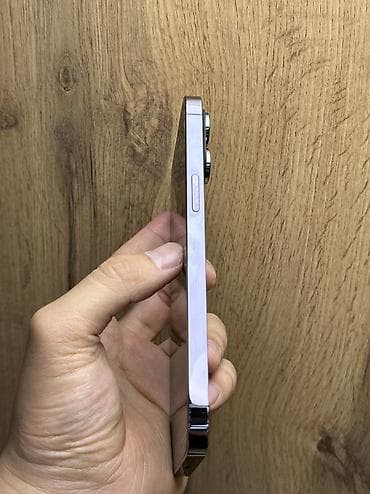nokia 603: IPhone 14 Pro Max, Б/у, 256 ГБ, Deep Purple, Защитное стекло, Чехол, Коробка, 92 % — 3