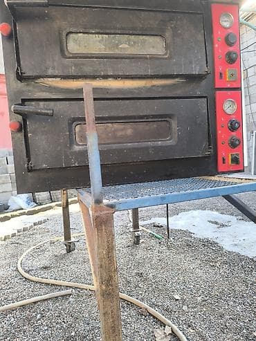 Профессиональная электрическая пиццапечь, двухкамерная, 3-фазная 8.5