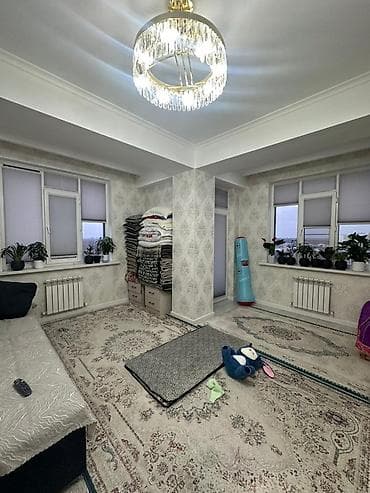 комнаты в тамчы: 2 комнаты, 51 м², Элитка, 8 этаж, Евроремонт — 3