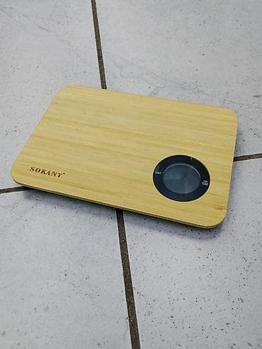 weight machine: Кухонные электронные весы SOKANY SK-19070 - Платформа из бамбука — — 4