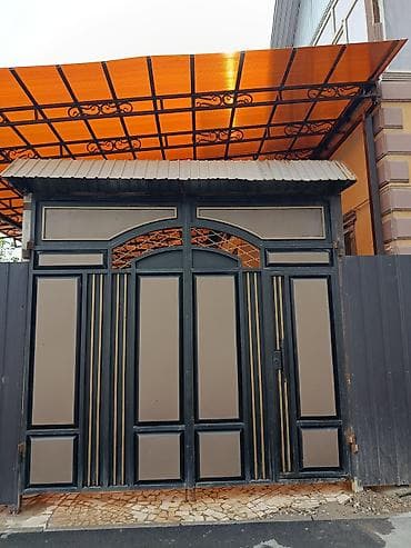 замок на ворота: Распашные ворота — 1