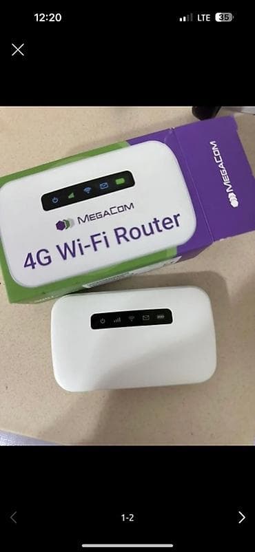 internet device: 4G Wi‑Fi роутер MegaCom (портативный) - Поддержка 4G LTE для — 1