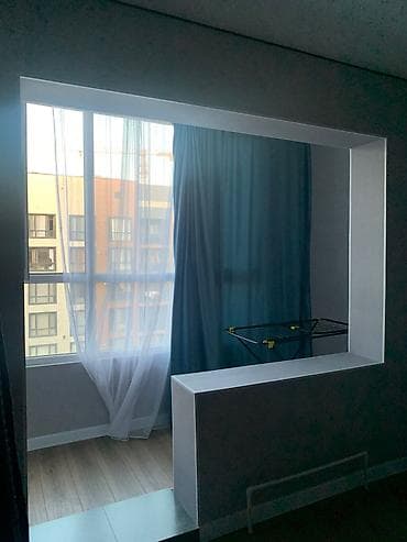 квартира алматинская: 1 комната, 43 м², 108 серия, 8 этаж, Евроремонт — 3