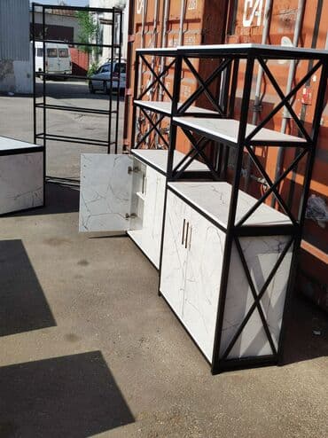 хлебный стеллаж: Стеллаж с шкафом
Стеллаж подойдёт для магазина и для дома и офисов — 26