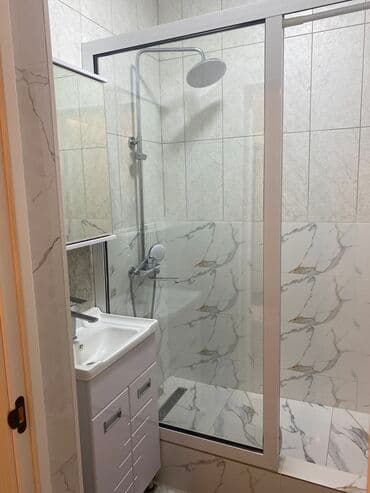 купить квартиру в клубном доме бишкек: 2 комнаты, Банные принадлежности, Бытовая техника, Душевая кабина — 9