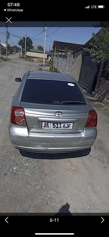 toyota cilica: Toyota Avensis: 2003 г., 2 л, Автомат, Бензин, Седан — 3
