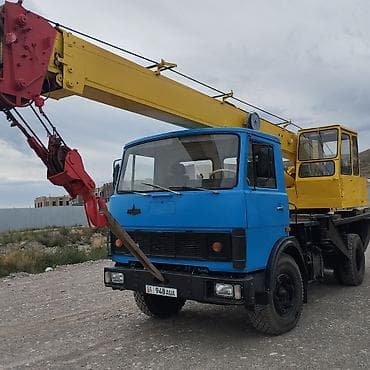Дом и сад: Автокран, МАЗ, 1993 г., 14 м — 6