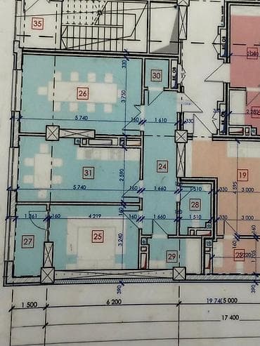 ищу кватира: 2 комнаты, 75 м², Элитка, 7 этаж, Готовая ПСО (под самоотделку) — 2