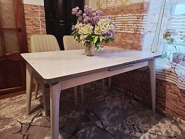 мебель стол трансформер: Стол трансформер Для кухни, Раскладной стол, цвет - Белый — 5