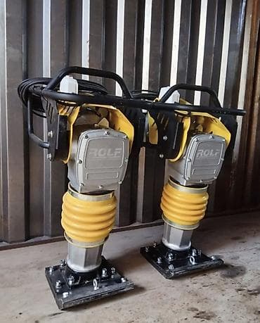 Виброплиты и вибротрамбовки ROLF/TEH для уплотнения грунта, песка