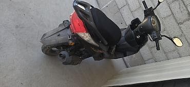 ява мотоцыкл: Скутер Dull Dull M15, черный город Токмок район башня — 2