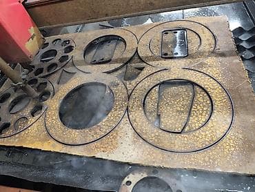 б4 80: Резка, ЧПУ-плазменная резка — 4