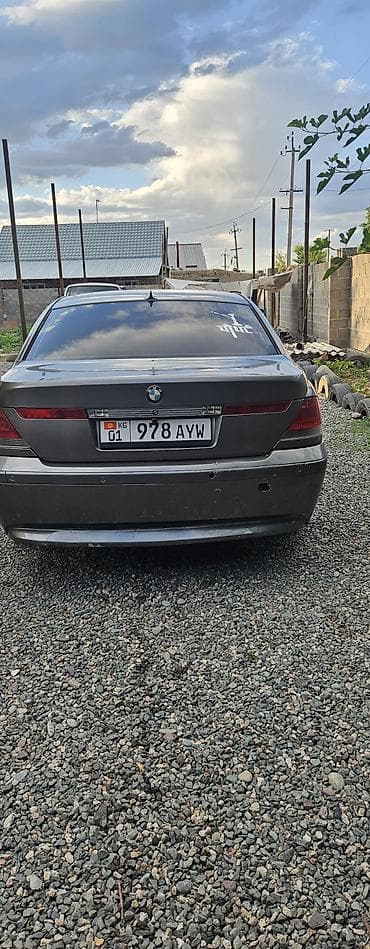 кочкор авто: BMW 7 series: 2002 г., Седан — 4