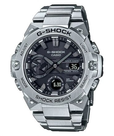 часы новые почти: G-shock gst-b400 ___ корпус усилен карбоном со стальной отделкой; — 1