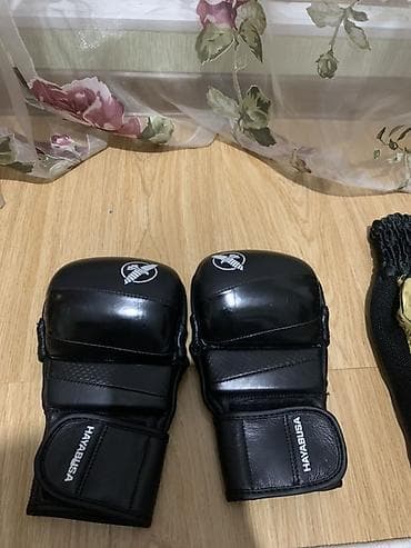 Комплект для единоборств: 1) Перчатки MMA Hayabusa - Открытая ладонь