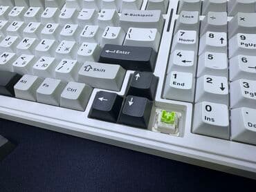 raspberry pi 4: Клавиатура, Механикалык, Bluetooth, Зымдуу туташтыруу, Өлчөмү: 100% — 9